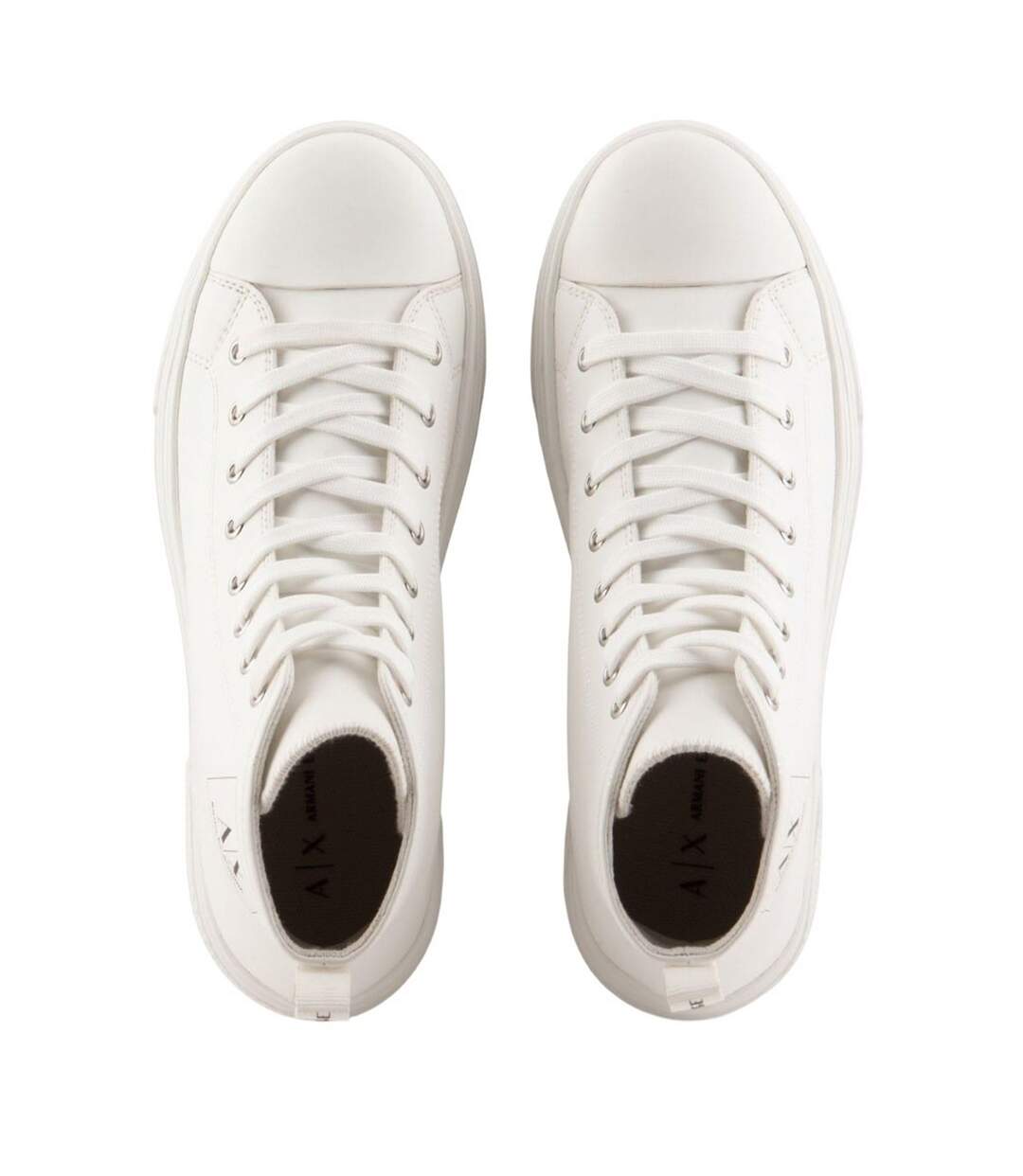 Baskets Femme Blanc Cassé Armani Exchange-4