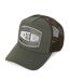 Unisex Adult Trucker Cap Khaki Green Societe Noir-1