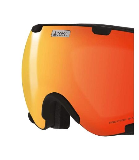 Masque de ski noir/orange mixte cairn spirit spx3