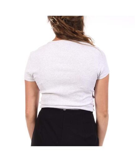 T-shirt gris femme tommy hilfiger slim