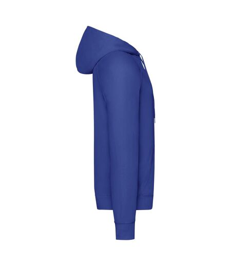 Fruit of the Loom Unisex Adult Lightweight Hooded Sweatshirt (Royal Blue)
