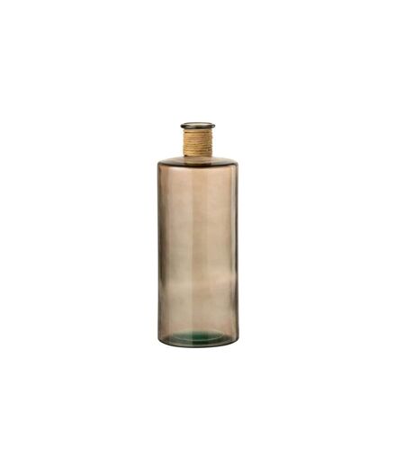 Vase Design en Verre Safari 40cm Marron