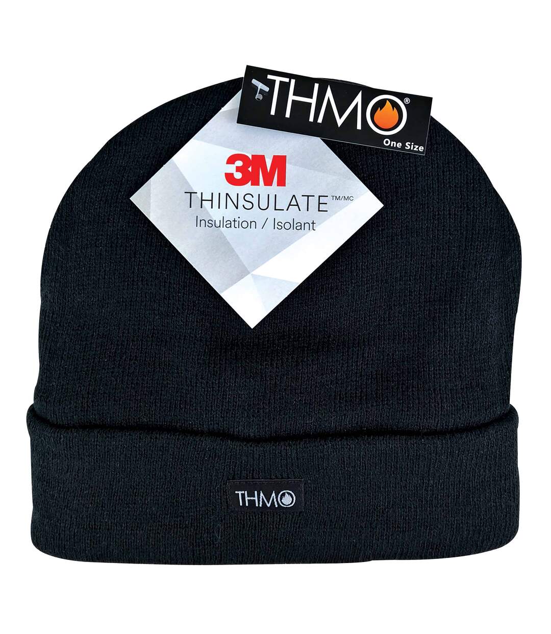 THMO Bonnet Homme Thermique Hiver Doublé Polaire-2