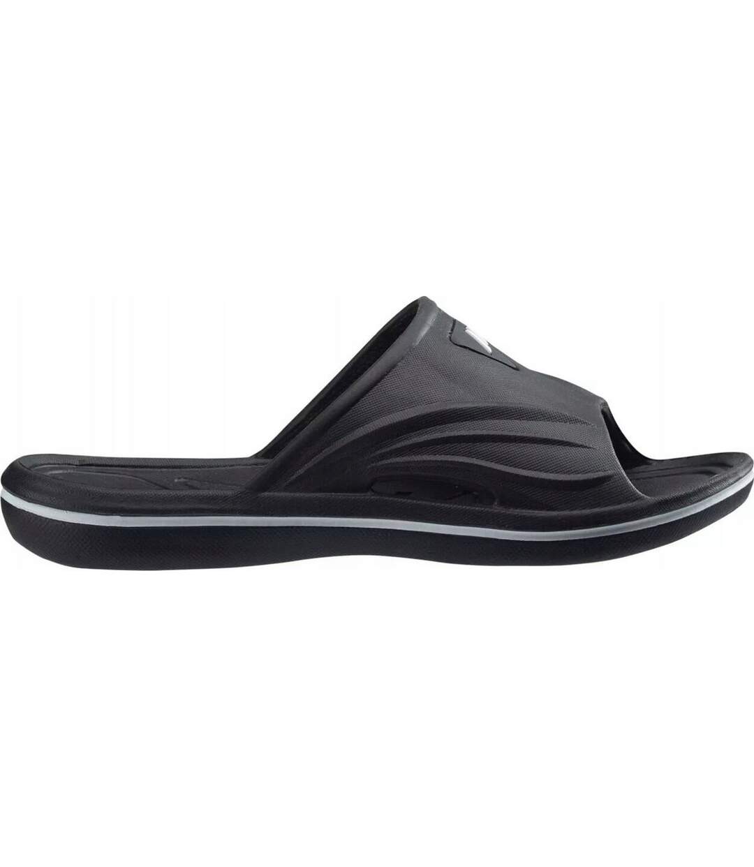 Claquettes Awerten Homme Noir Blanc Martes-2