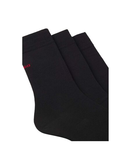 Lot De 3  Chaussettes Homme Noir Hugo