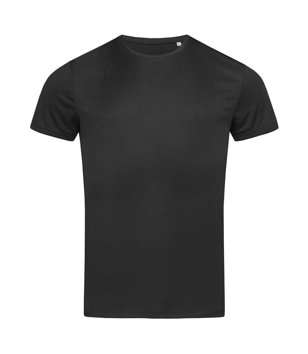 T-shirt de sport active homme noir Stedman-1