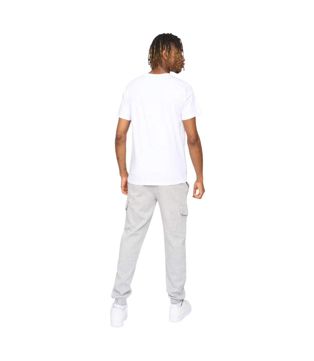 Mens Crosby Embroidered Logo T-shirt White Kings Will Dream-3