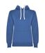 Sweat Urban Femme Bleu Roi Blanc Roly-1