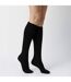 Ladies 3 Pack Knee High 100% Cotton Soft Breathable Socks-5