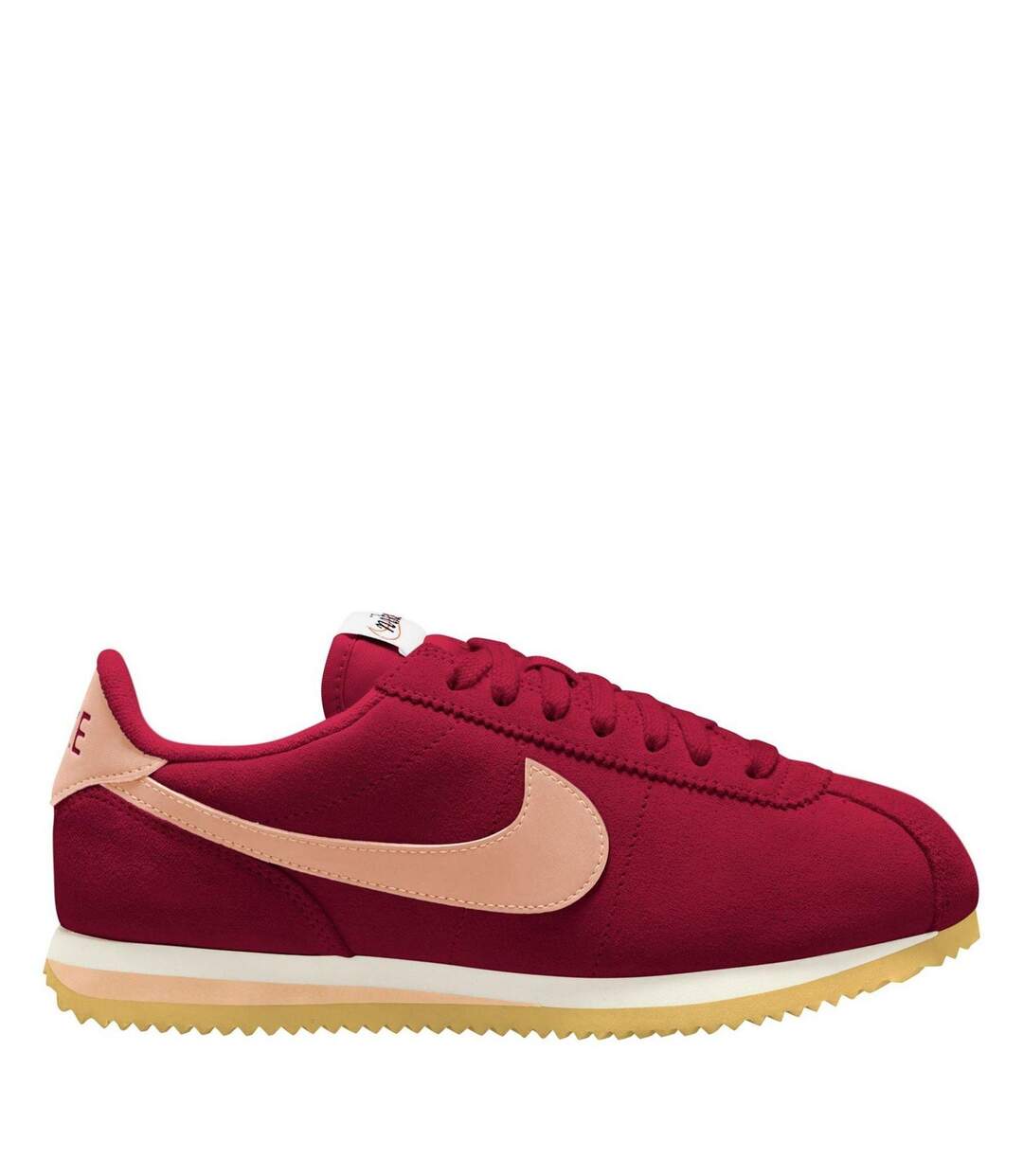 Baskets Cortez Femme Bordeaux Rose Nike-1