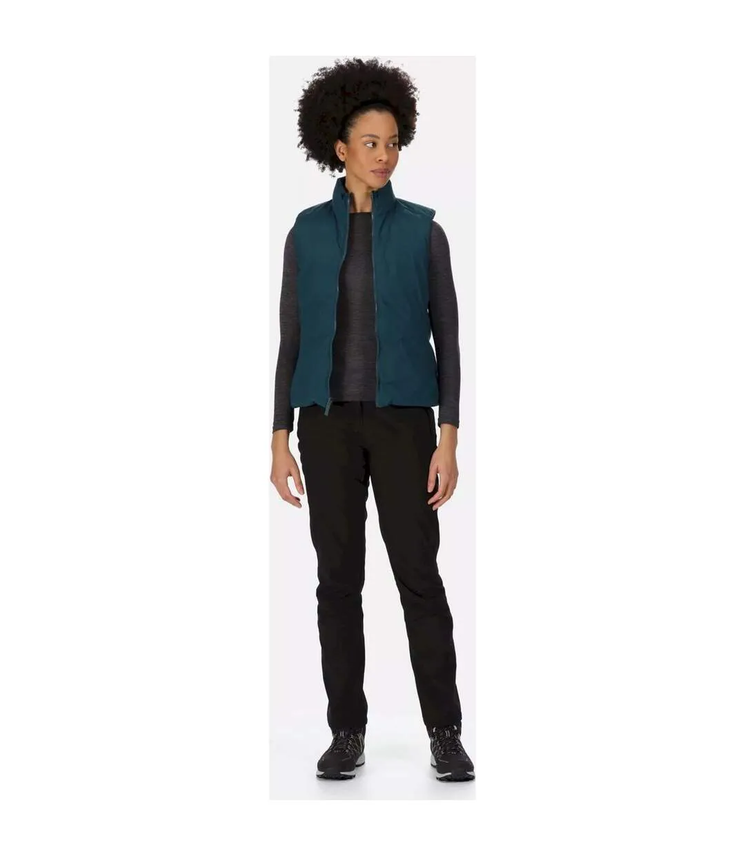 Womens/ladies Yewbank Reversible Body Warmer Reflecting Lake Regatta-2