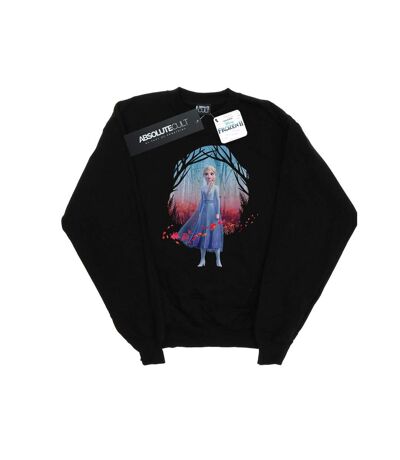Disney Sweatshirt Frozen 2 Elsa Find The Way - Femmes/Dames (Noir) - UTBI18707