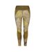 Legging 7/8 Femme Vert Skins-1
