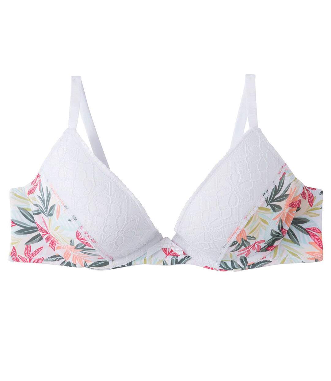 Soutien-gorge ampliforme coque moulée blanc Absinthe