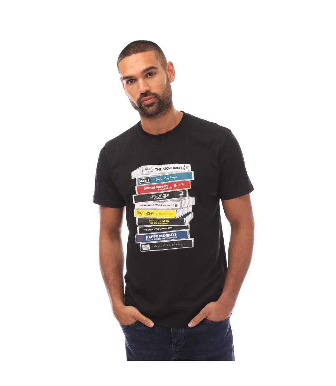 T-shirt homme noir Weekend Offender-1