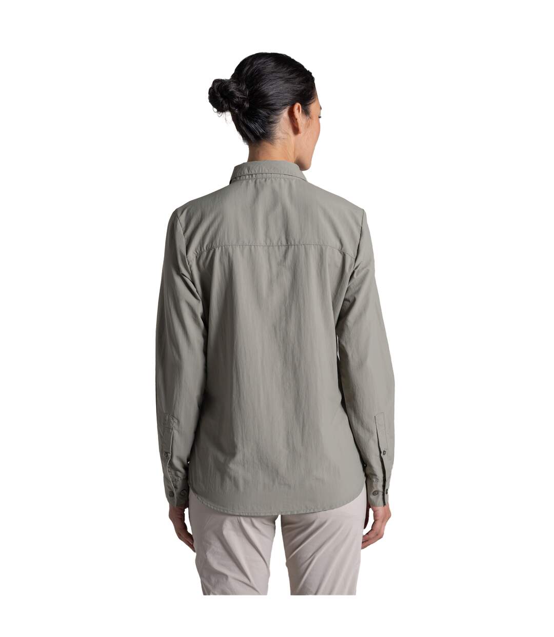Womens/ladies Loukkos Nosilife Long-sleeved Shirt Vert Craghoppers-3