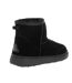 Womens/ladies Rosella Leather Outdoor Boots Black EverAu-4