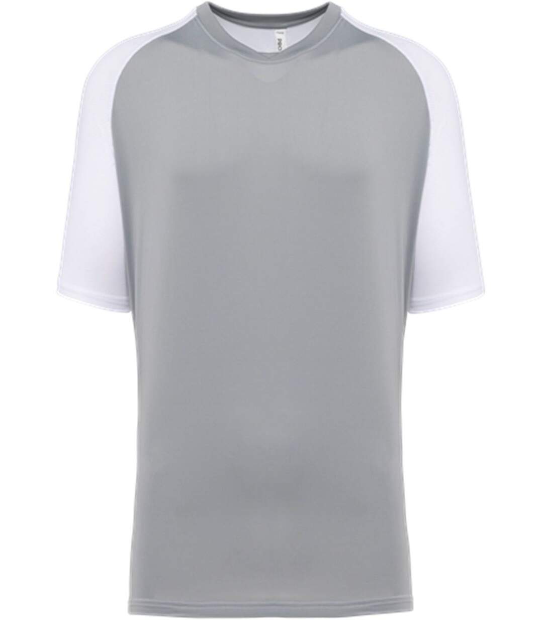 T-shirt de padel - Homme - PA4030 - blanc et gris fine-2