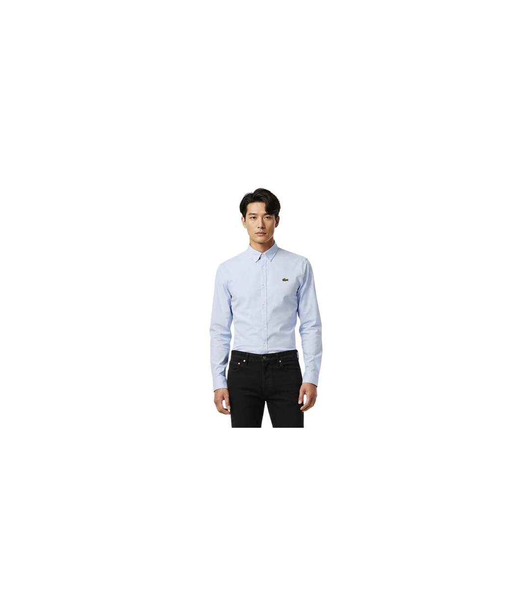 Chemise Manches Longues Homme Bleu Lacoste-1
