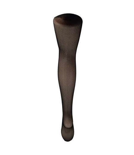 Ladies Black Soft Fishnet Stockings