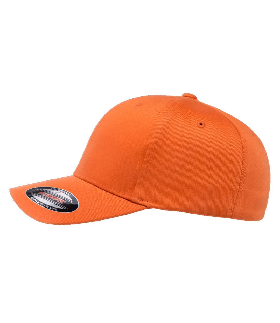 Lot de 2  casquettes de baseball homme orange Yupoong-2