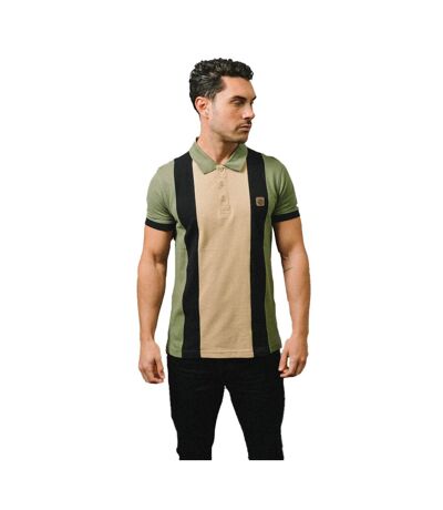 Polo Homme Vert Kaki Lambretta