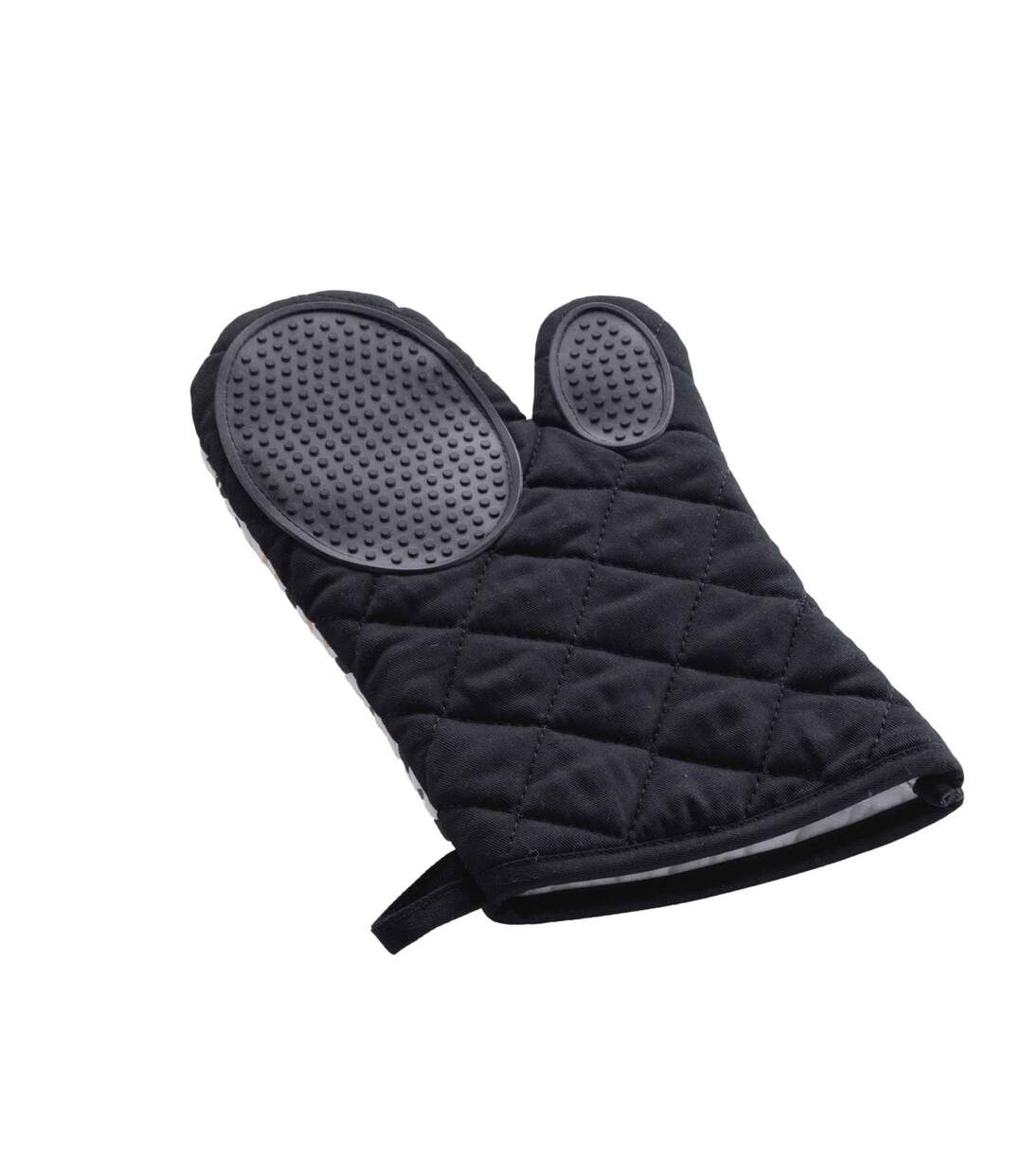 Gant de Cuisine en Coton Solaris 30cm Noir-2
