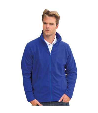 Result Core Mens Micron Anti Pill Fleece Jacket (Royal) - UTBC852