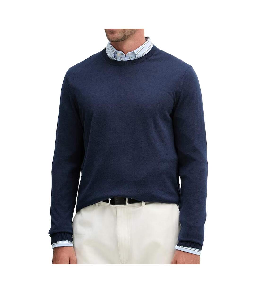 Pull marine homme tommy hilfiger dc-1