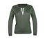 Pull Col Fantaisie Femme Mayflower Papaye1k Kaki-2