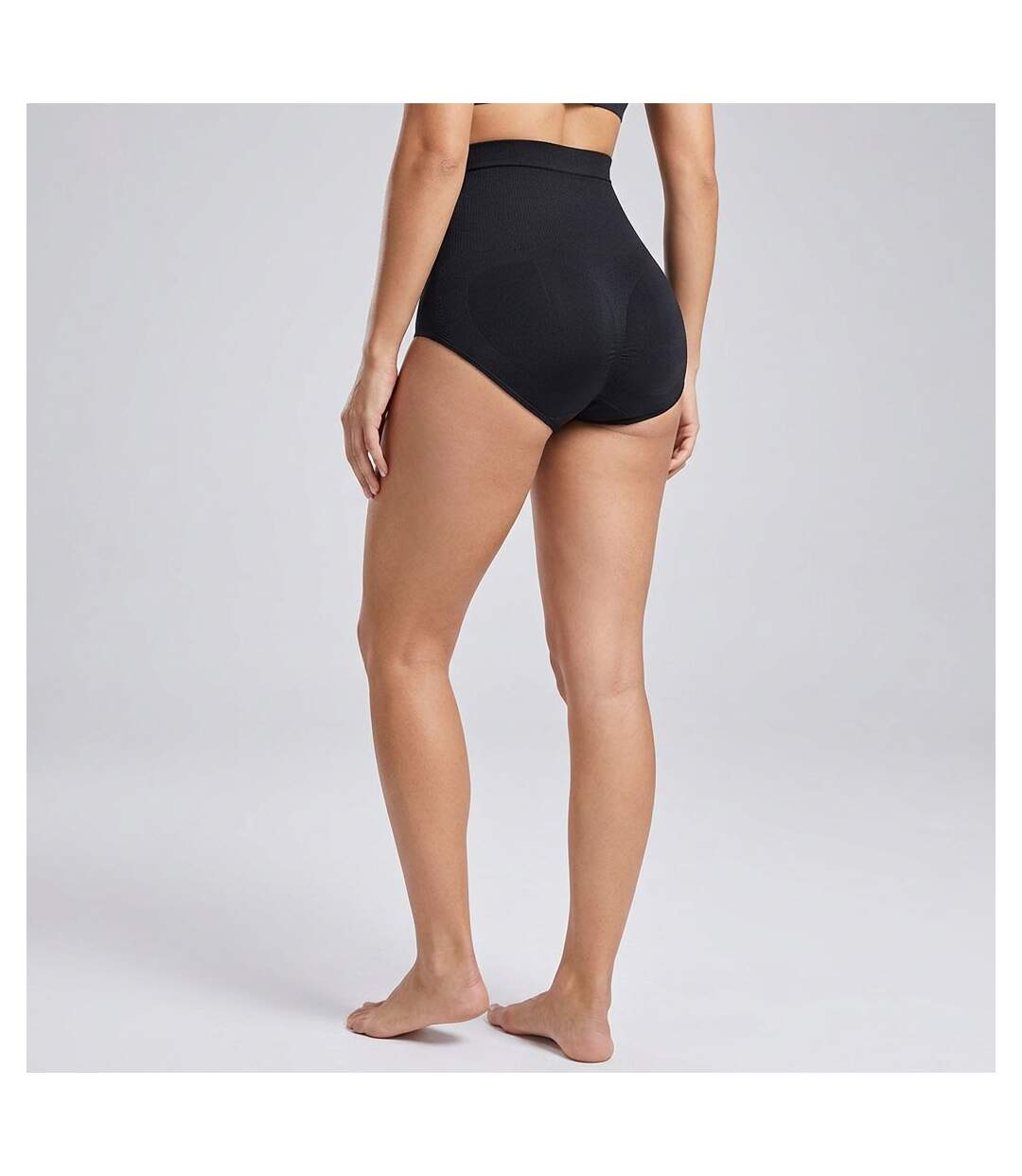 OZABI Pack Culotte Gainante Femme Lot 4 Taille Haute Ventre Plat-5