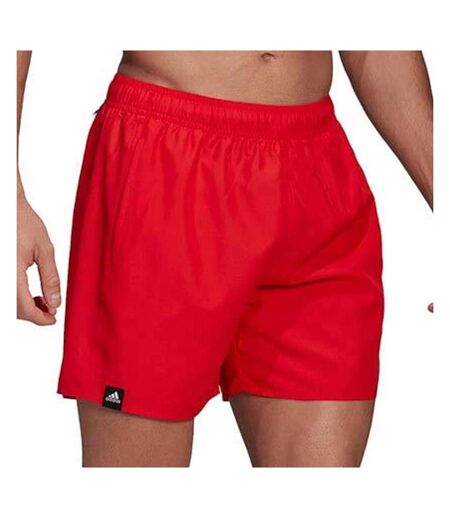 Short de Bain Rouge Homme Adidas HA0400 - S