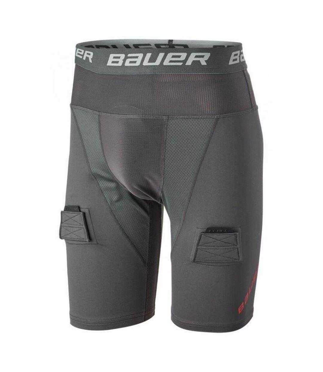 Short Pro Comfloc Jock Rib Homme Noir Bauer-1