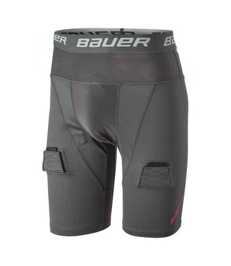 Short Pro Comfloc Jock Rib Homme Noir Bauer