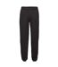 Unisex adult premium jogging bottoms black Fruit of the Loom