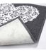 Tapis Déco Multi-Usage Mathilda 50x80cm Gris-3