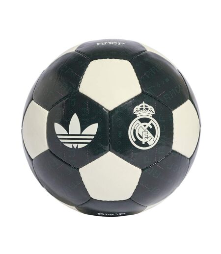Ballon De Foot Motif/style Real Madrid Cf Away Club Taille 5 Noir Blanc Adidas