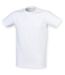 T-shirt manches courtes feel good homme blanc Skinni Fit-1