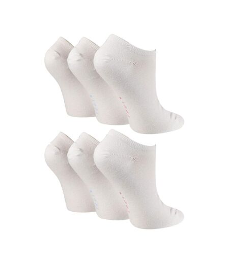 Wildfeet - 6 Paires Femme Chaussettes Bambou Basses | Motif Rayures