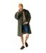 Unisex Adult Horse Waterproof Changing Robe Dark Khaki Regatta-1