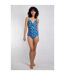 Maillot De Bain 1 Pièce Penelope Femme Bleu Weird Fish-1