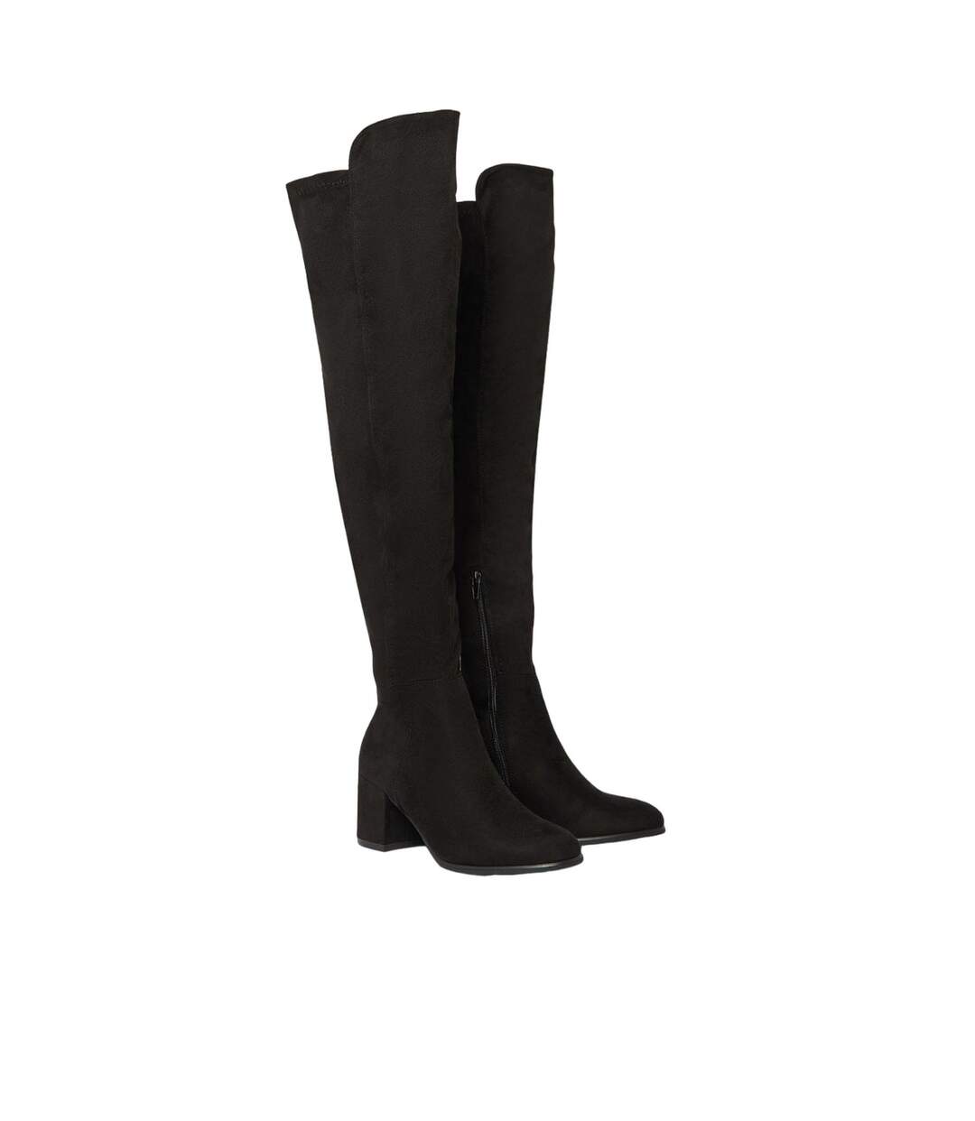 Bottes hauteur genoux kelly femme noir Dorothy Perkins-1