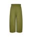 Womens/ladies Bianca Wide Leg Trousers Grape Leaf Edited-2