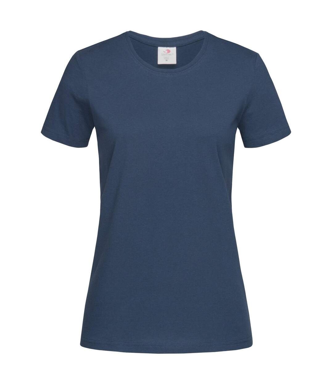 T-shirt Femmes Bleu Marine Stedman-2