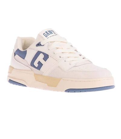 Mens brookpal leather trainers off white Gant