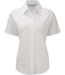 Chemise manches courtes - Femme - RU933F - blanc