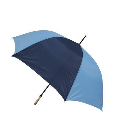 Mens/Womens Unisex Large Automatic Stripe Design Golf Umbrella (Blue) (See Description)