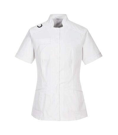 Portwest Womens/Ladies Contrast Medical Tunic (White)
