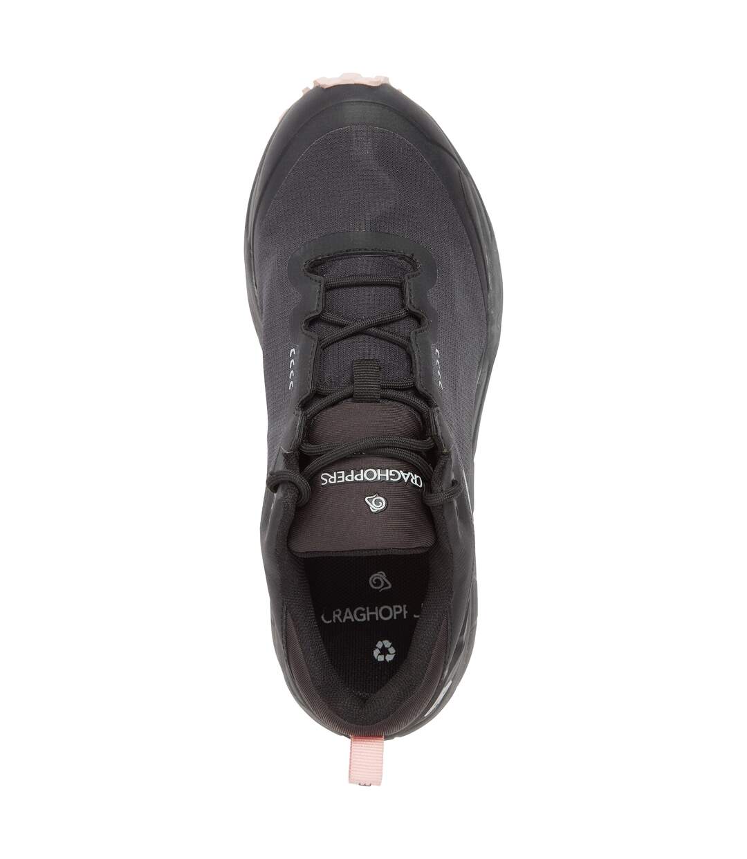Womens/ladies Adflex Ankle Boots Black Pink Clay Craghoppers-3