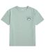 Womens/ladies leena bude t-shirt green Animal-1